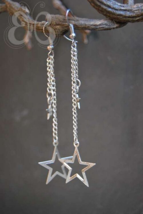 Boucles d'oreilles pluie d'étoile