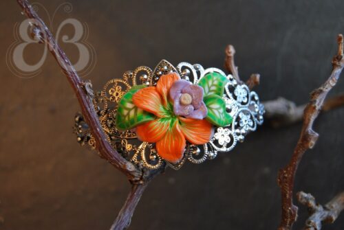 Bracelet rigide flower