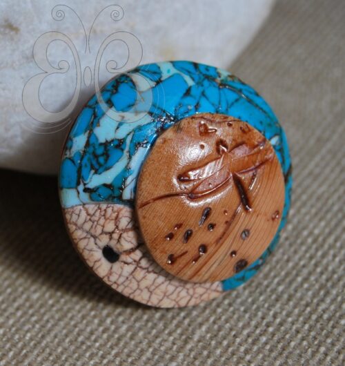 Bague ethnique "retour à la terre"