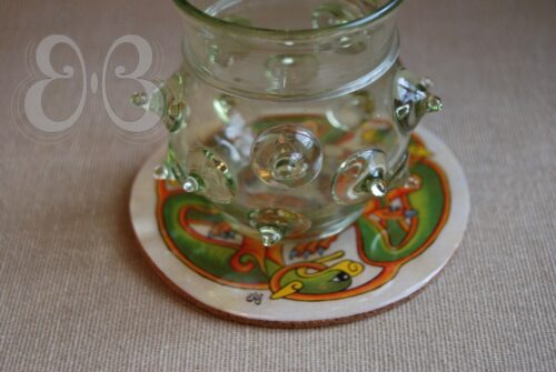 Dessous de verre "chiens celte"