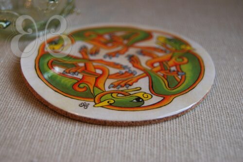 Dessous de verre "chiens celte"