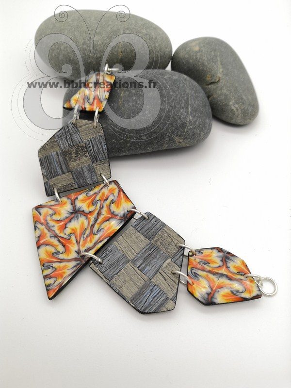 "Collier modulable" réversible 2 en 1, collection cellulaire