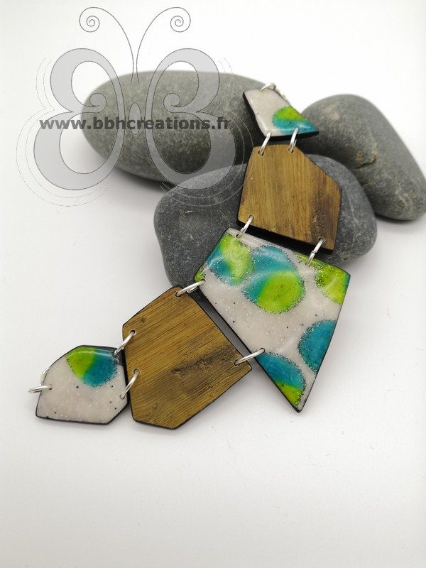 "Collier modulable" réversible 2 en 1, collection cellulaire